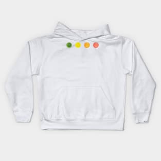 Citrus Polkadots Kids Hoodie